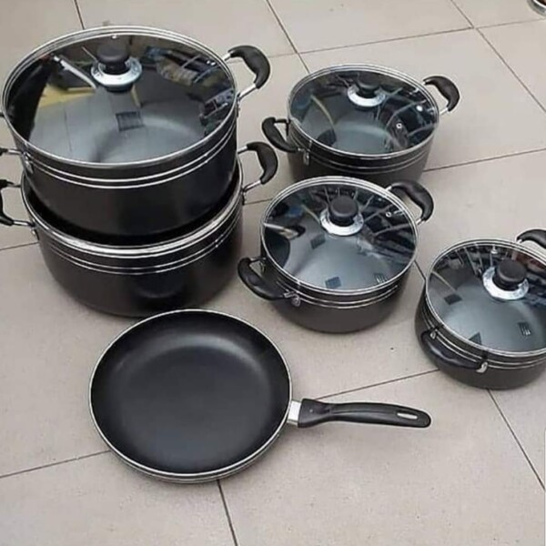11-Piece JP Non-Stick Cookware Set