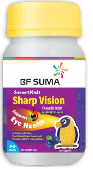 Blueberry Chewable Tablets for Sharp Vision